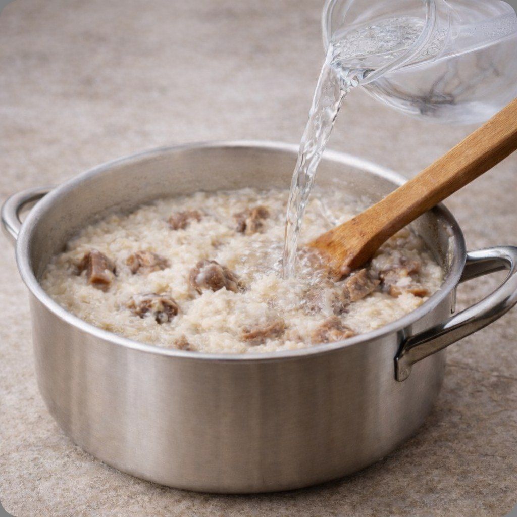 Каша для собак